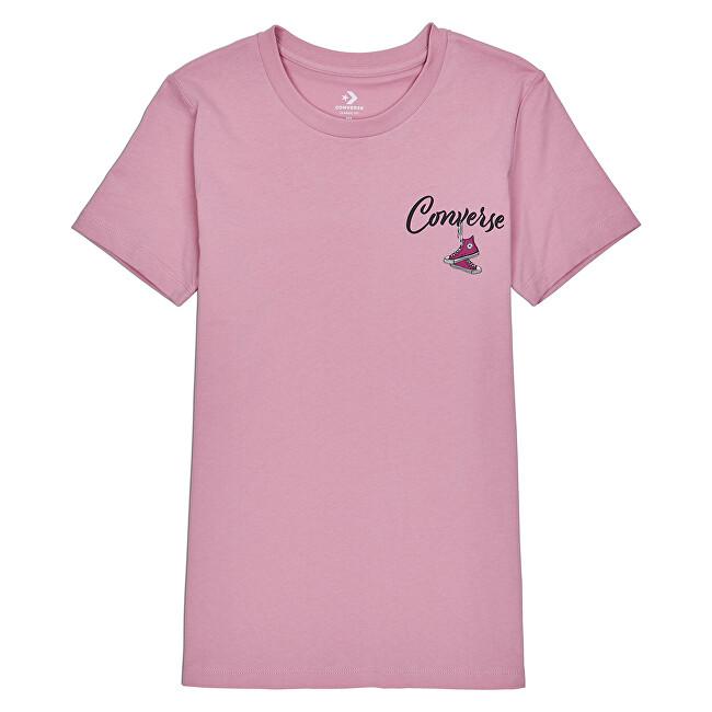 Converse Hanging Out Classic Tee Orchid Pink 10020554-A03 690