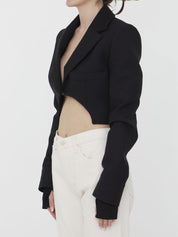 Asymmetrical Cropped Jacket