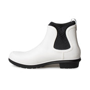 UGG Chevonne White Black Boots - Women's