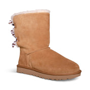 UGG Bailey Bow Diagonal Chestnut Boots - Women's