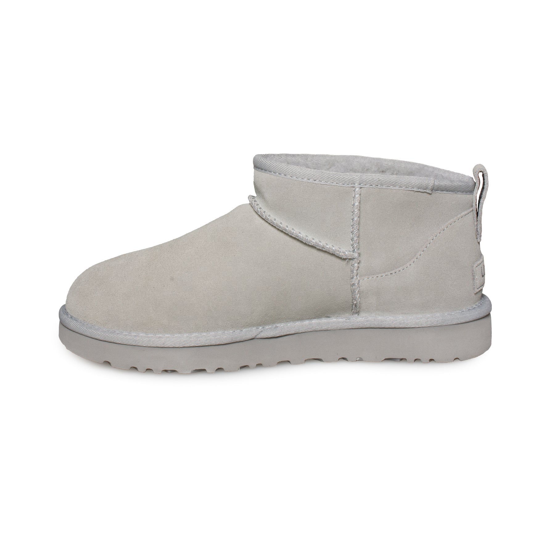 UGG Ultra Mini Chopd Cobble Grey Boots - Women's