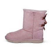 UGG Bailey Bow II Rose Grey Boots - Youth