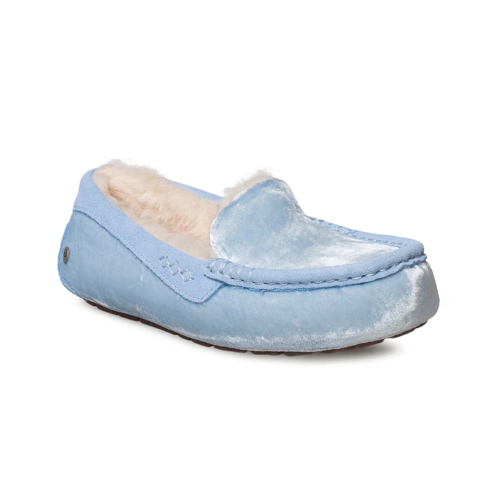 UGG Ansley Velvet Whisper Blue Slippers - Women's