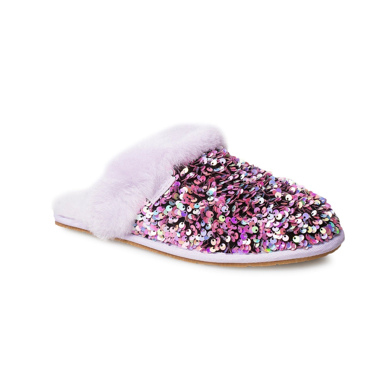 UGG Scuffette Stellar Sequin Lilac Frost Slippers - Women's