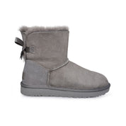 UGG Mini Bailey Bow II Grey Boots