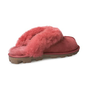 UGG Coquette Timeless Red Slippers - Women's