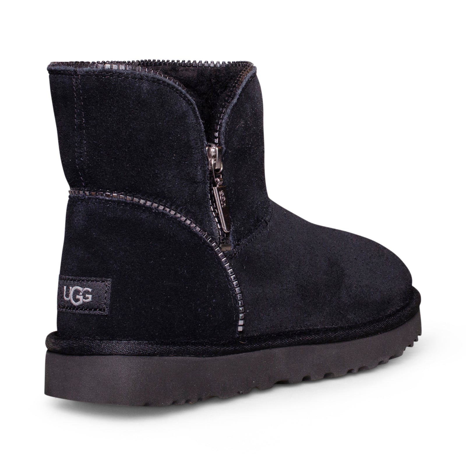 UGG Mini Florence Black Boots - Women's