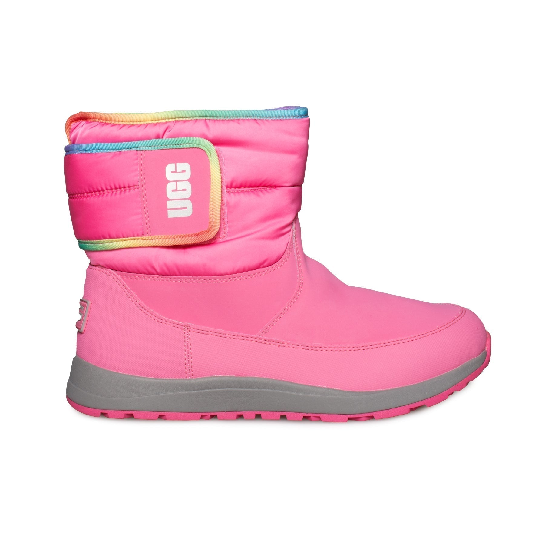 UGG Toty Weather Pink Rose Rainbow Boots - Women's