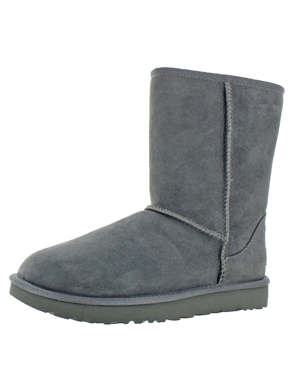 Classic Short II Womens Lined Suede Casual Boots