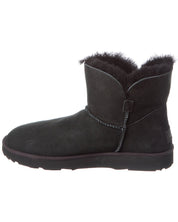 UGG Classics Cuff Mini Suede & Shearling Boot