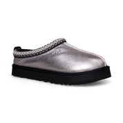 UGG Tazz Silver Metallic Slippers - Youth