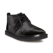 UGG Neumel Black Velvet Boots - Men's