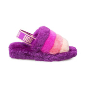 UGG Fluff Yeah Slide Berrylicious Multi Slippers - Women's