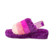 UGG Fluff Yeah Slide Berrylicious Multi Slippers - Women's