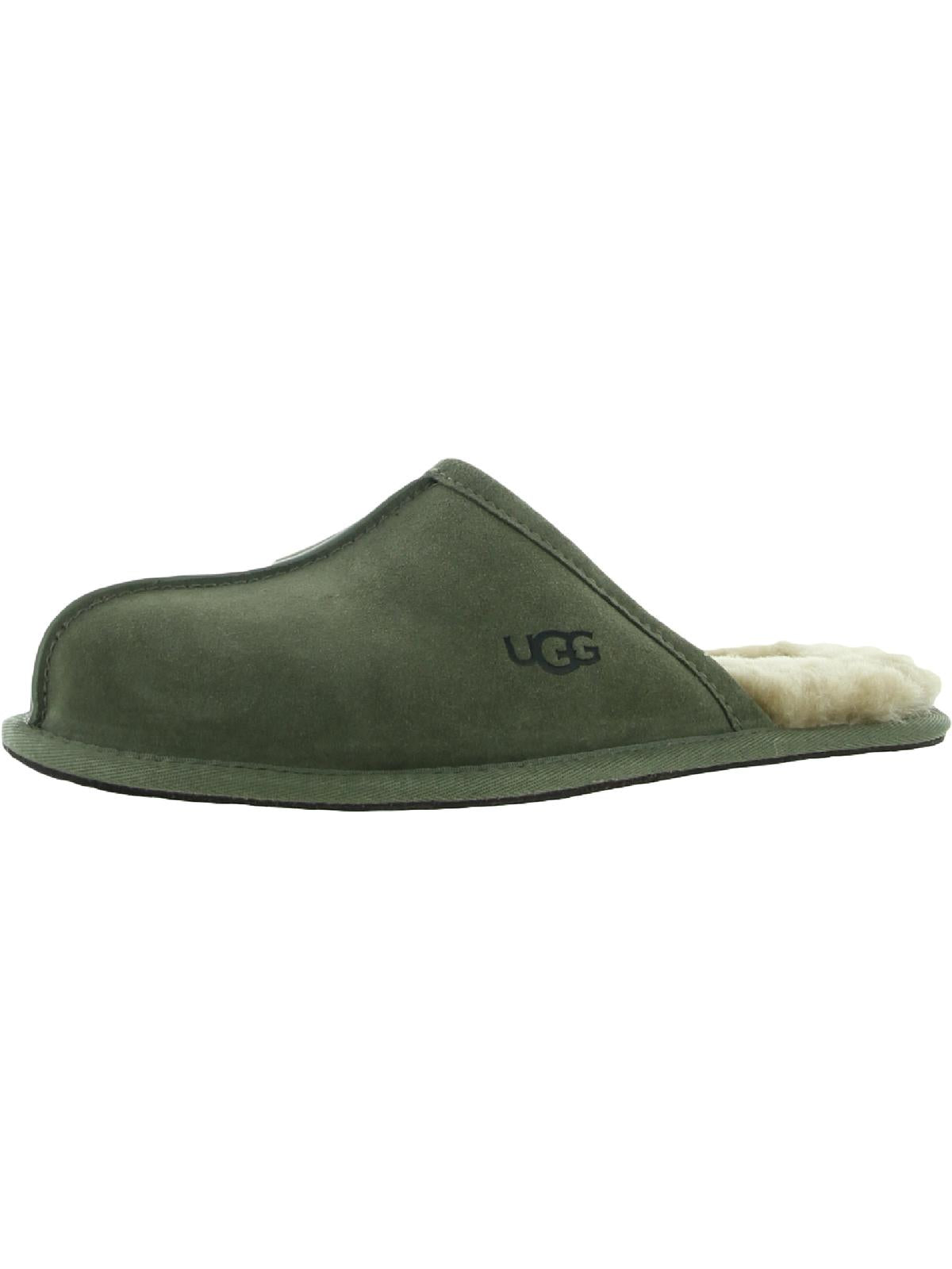 Scuff Mens Suede Slip On Scuff Slippers