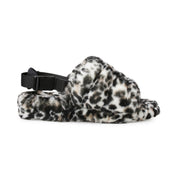 UGG X Stampd Fluff Slide Black Shoes - Men's