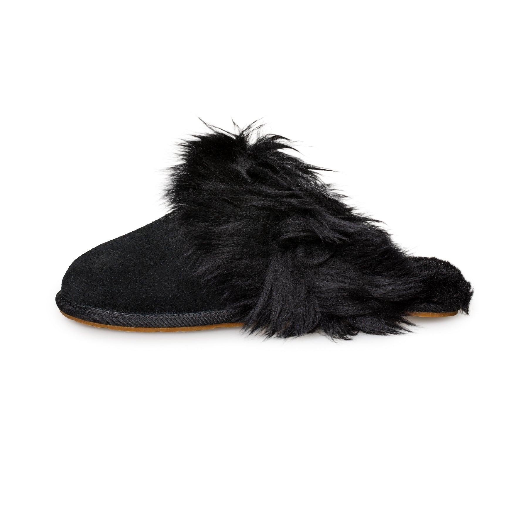 UGG Scuff Sis Black Slippers - Women's