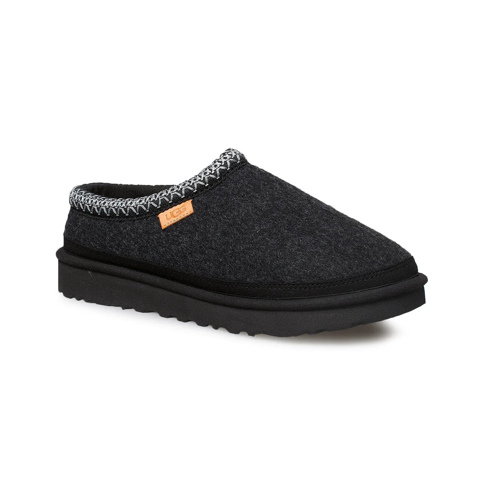 UGG Tasman Wool Black TNL Slippers - Men's