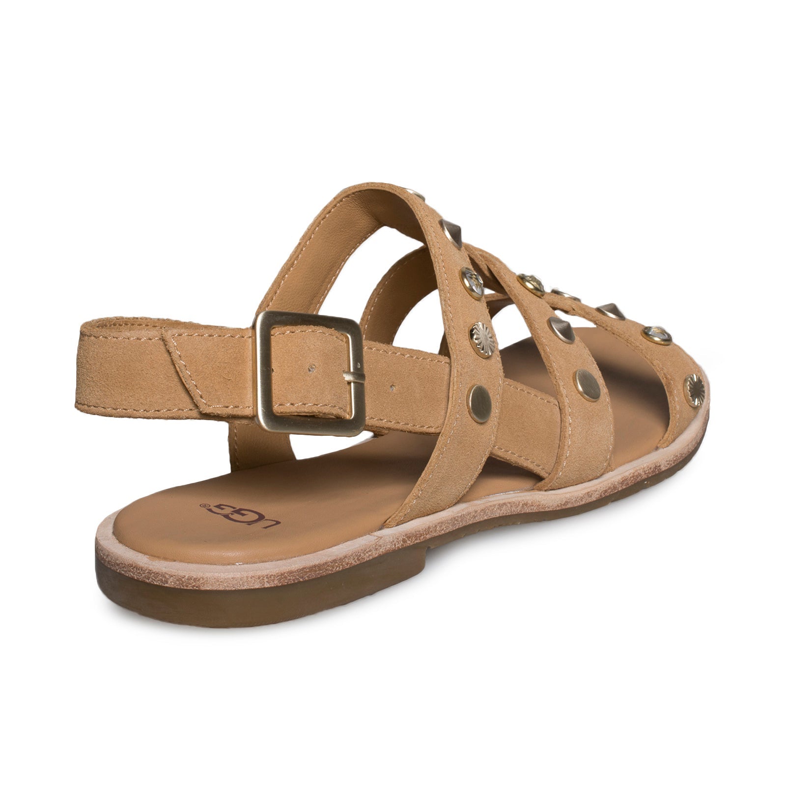 UGG Zariah Studded Bling Latte Sandals - Women's