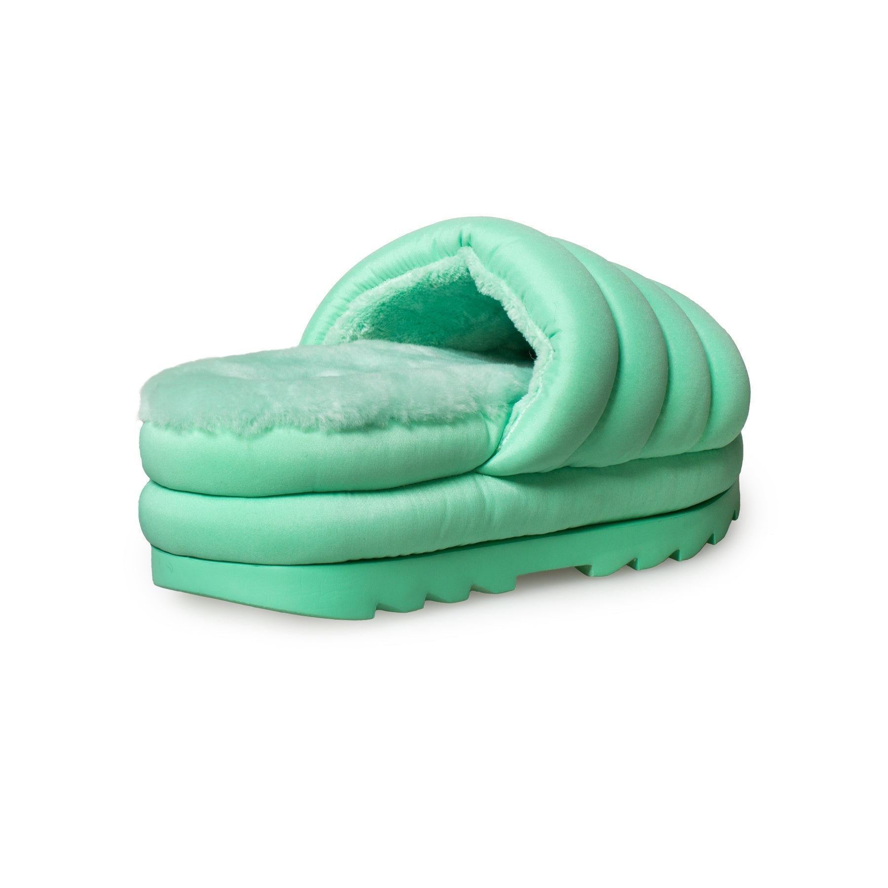 UGG Maxi Slide Pale Emerald Slippers - Women's