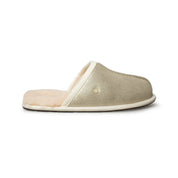 UGG Pearle Sparkle Platinum Gold Slippers - Women's