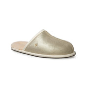 UGG Pearle Sparkle Platinum Gold Slippers - Women's