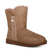 UGG Bailey Zip Short Hickory Boots - Women's