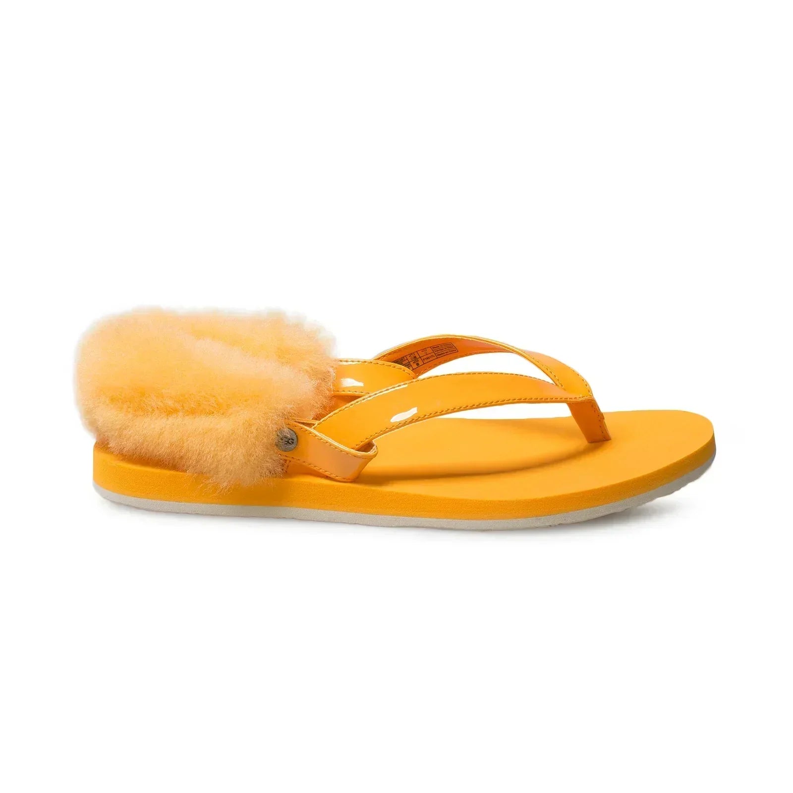 UGG LaaLaa Orange Zinnia Flip Flops - Women's