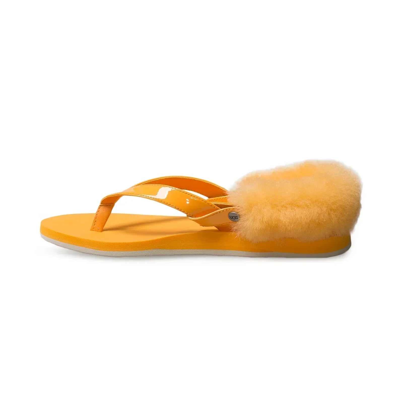 UGG LaaLaa Orange Zinnia Flip Flops - Women's