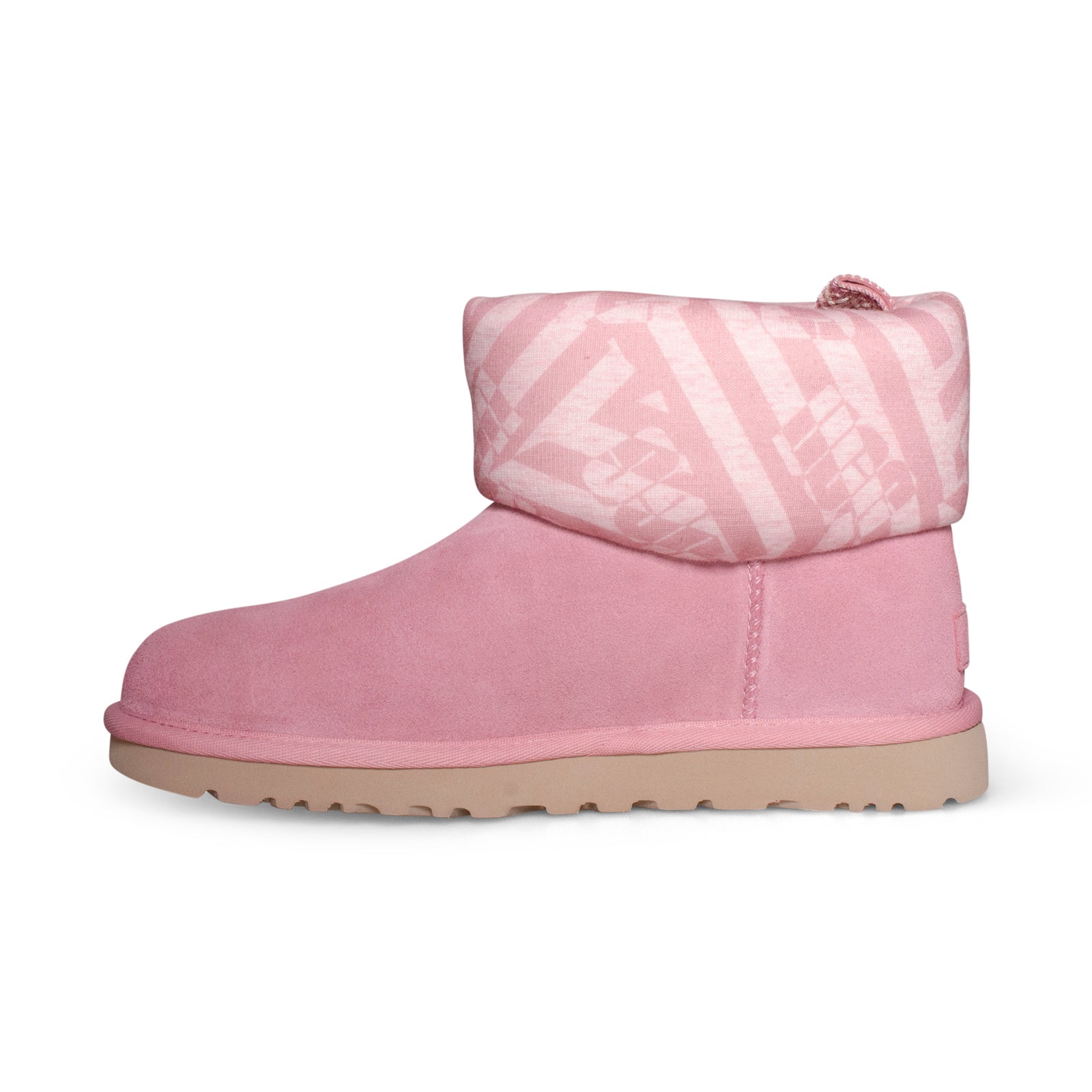 UGG Classic Mini Jersey Stripe Blush Boots - Women's