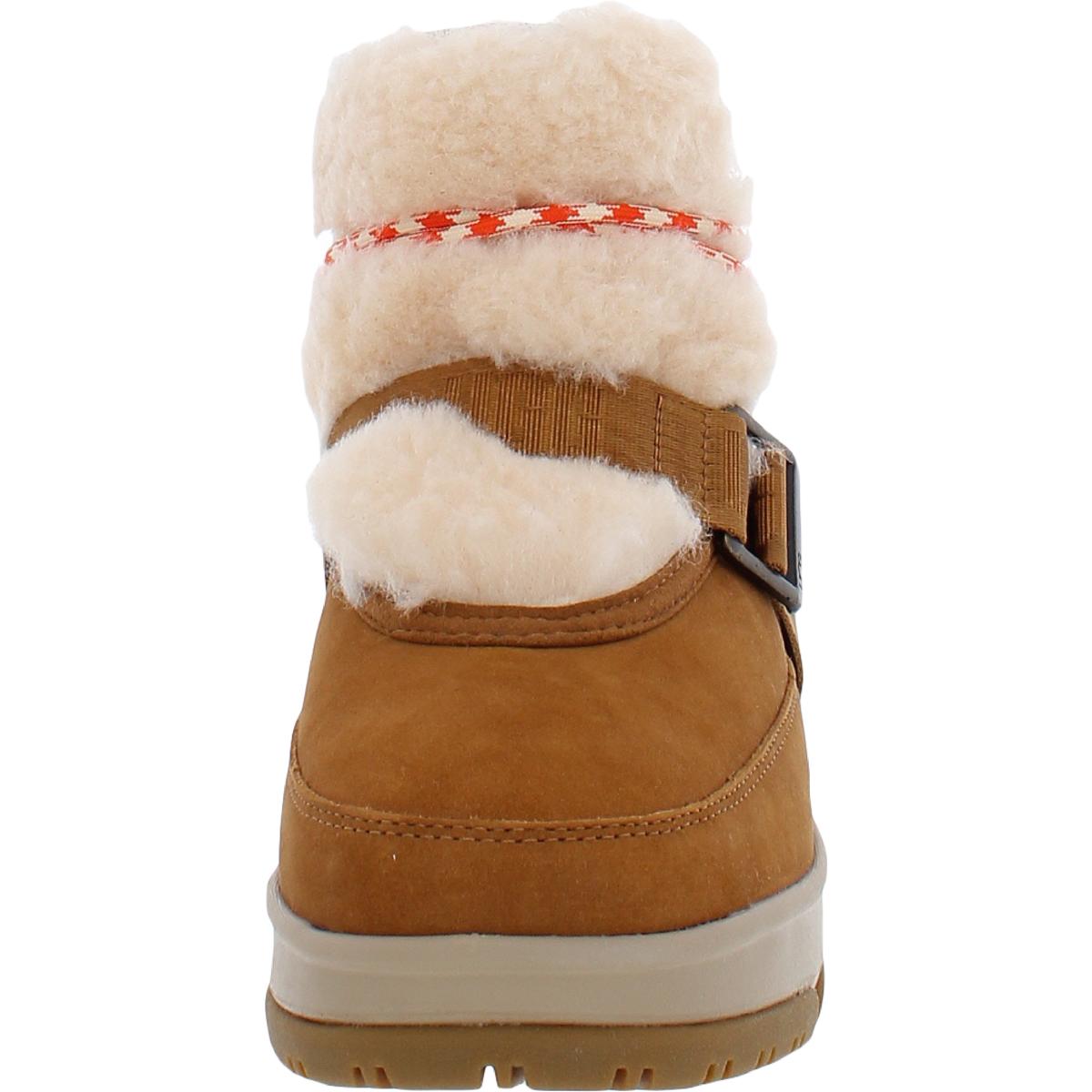 Classic Weather Hiker Womens Suede Ankle Winter & Snow Boots