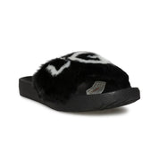 UGG Royale Graphic Black Sandals - Women's