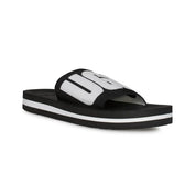 UGG Zuma Graphic Black Sandals - Women's