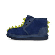 UGG Dydo Neumel II Navy / Bright Chartreuse Boots - Youth