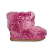 UGG Pinkipuff Classic II Pink Azalea Boots - Youth