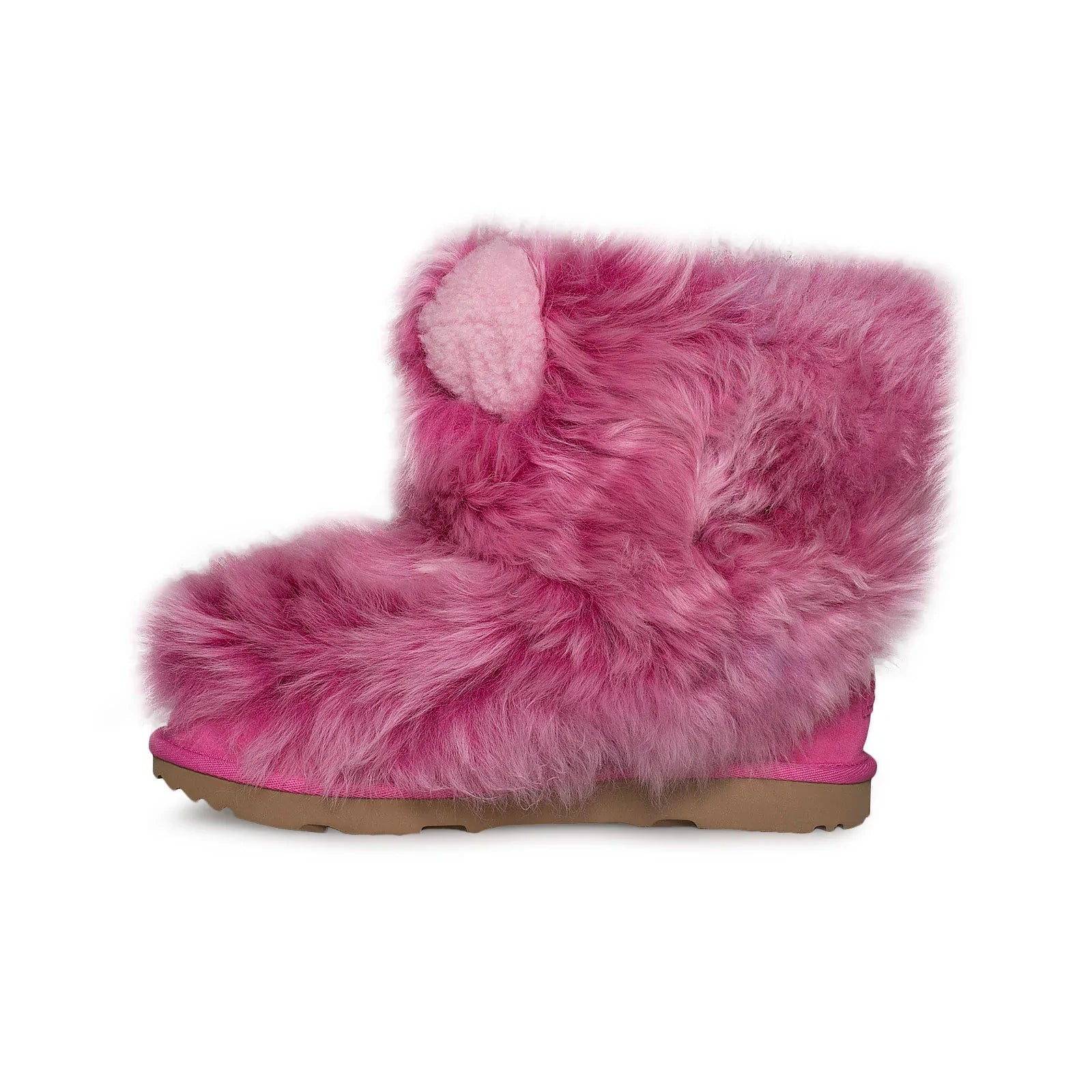 UGG Pinkipuff Classic II Pink Azalea Boots - Youth