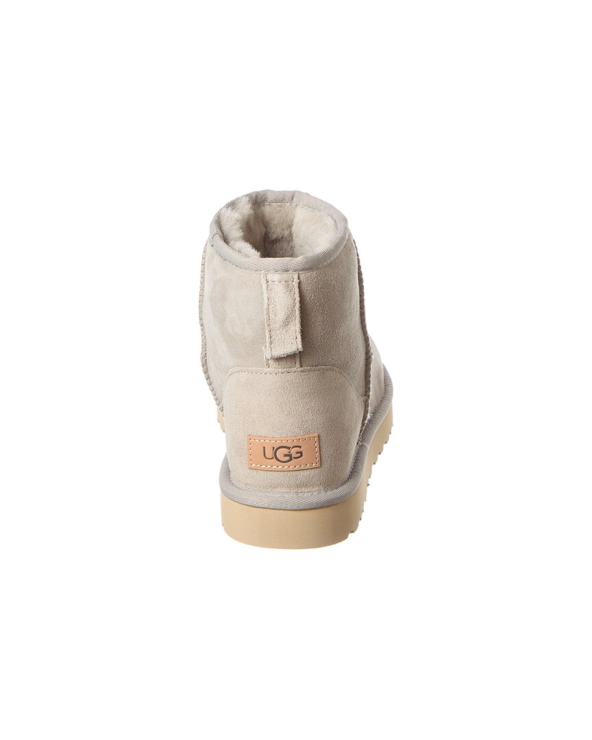 UGG Classic Mini II Suede & Shearling Boot