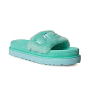 UGG Laton Fur Slide Tide Pool Slippers - Women's