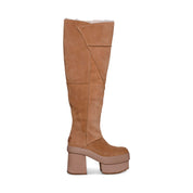 UGG New Heights Platform Xtra Chestnut Boots - Women's