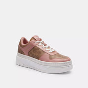 Coach Outlet Platform Sneaker In Signature Canvas