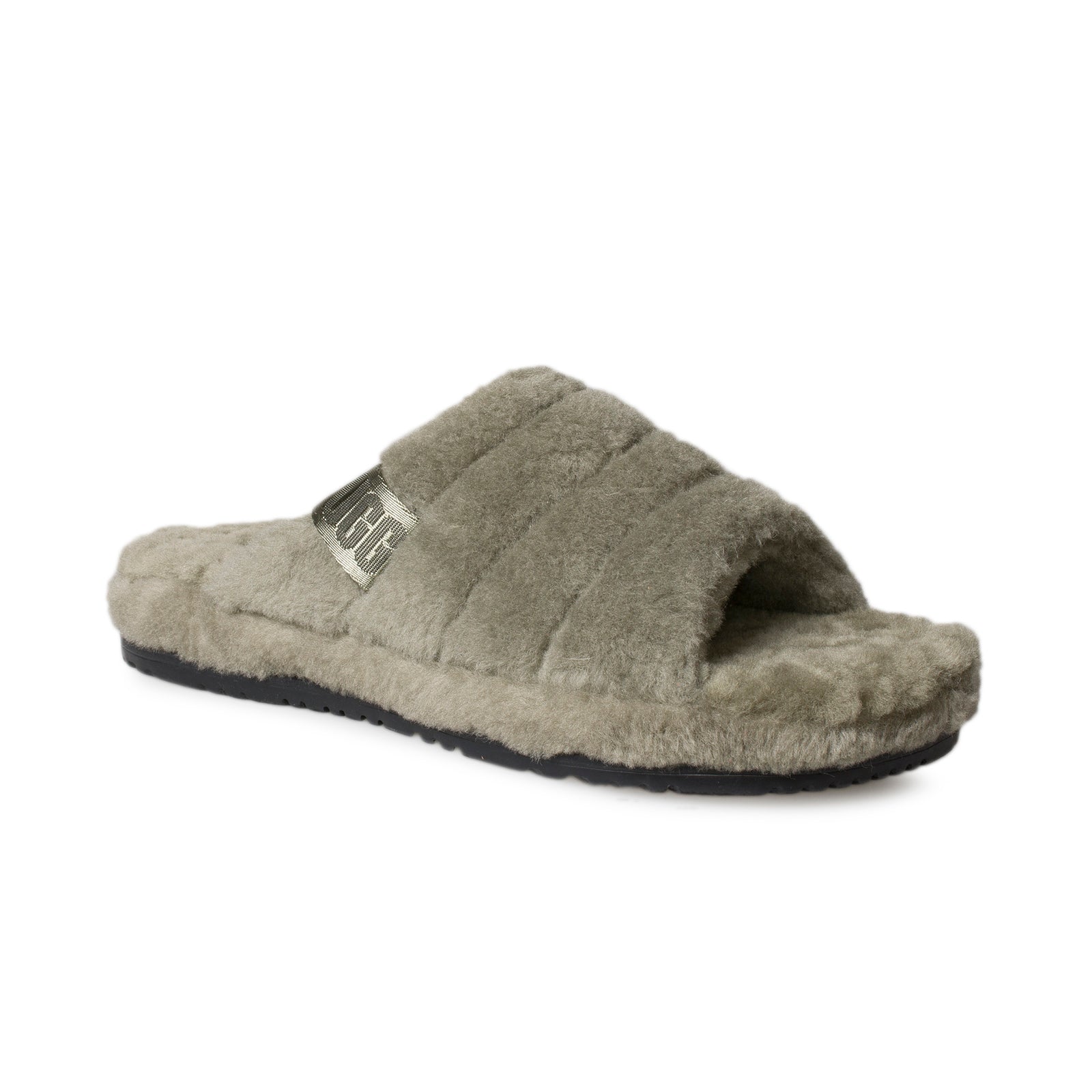 UGG Fluff You Burnt Olive Slippers - Men's