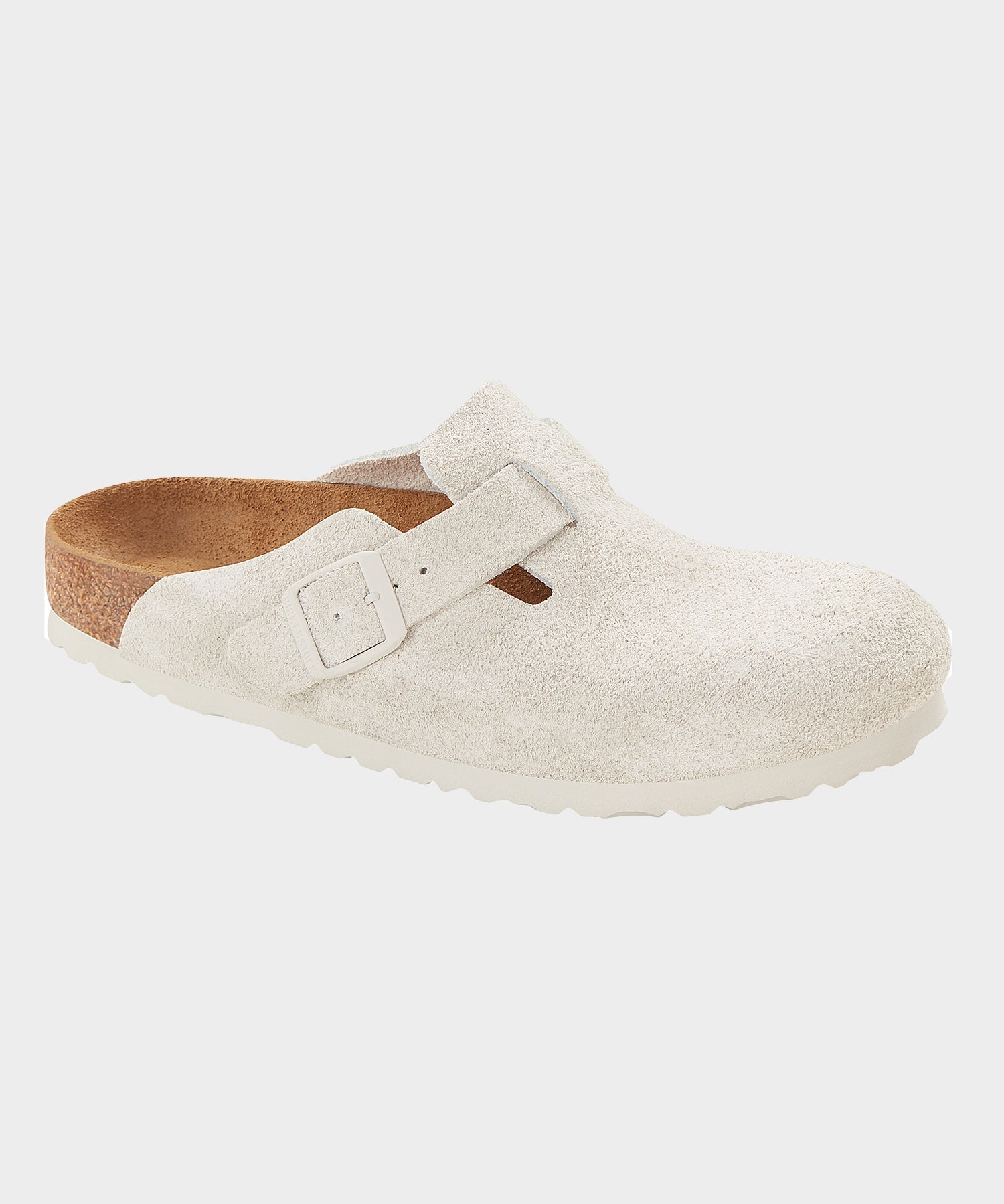 Birkenstock Boston in Antique White