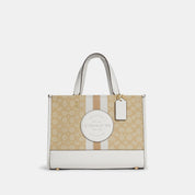 Coach Outlet Dempsey Carryall In Signature Jacquard With Stripe And Coach Patch