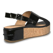 UGG Shoshana Black Sandals - Women's