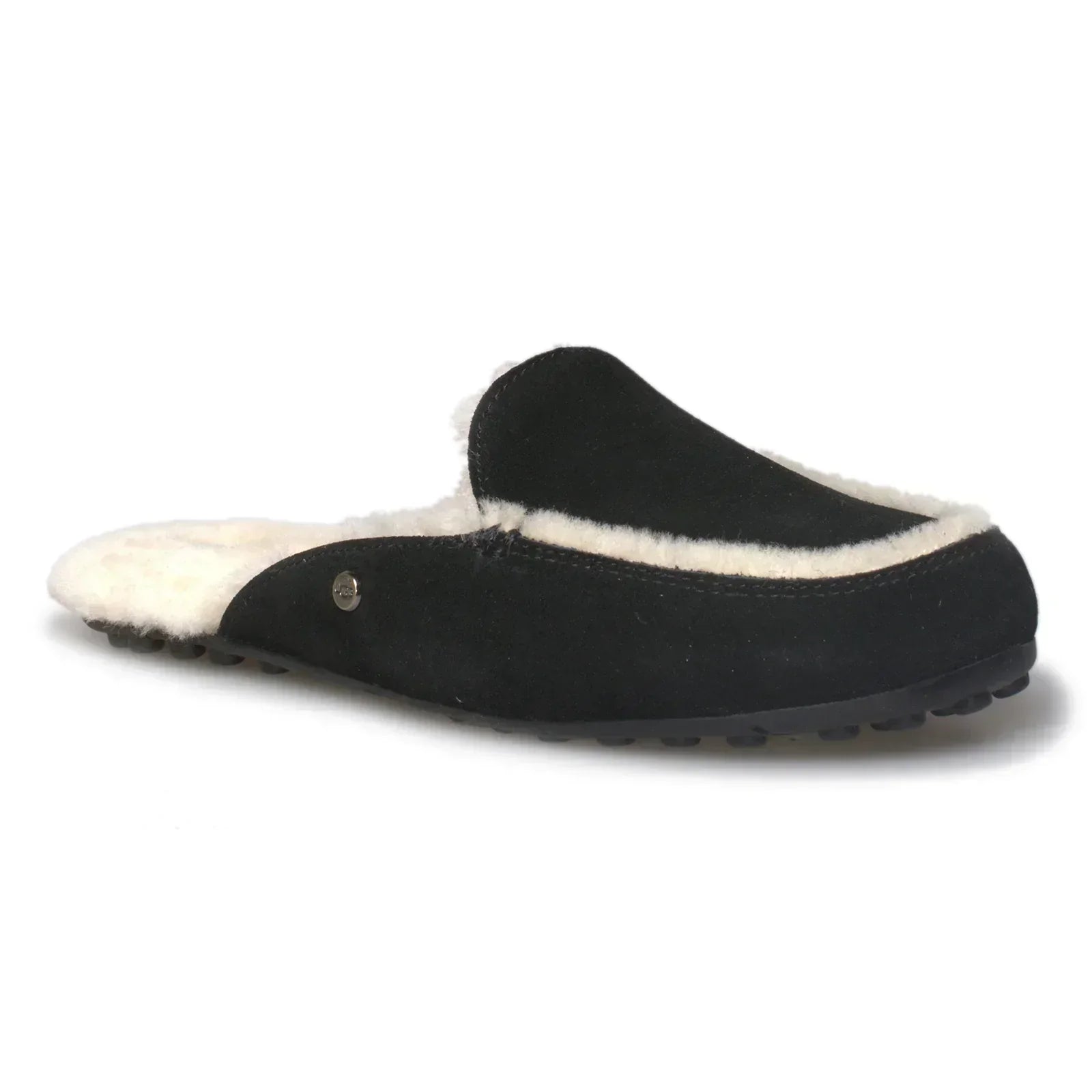 UGG Lane Black Slides - Women's