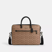 Coach Outlet Ethan Slim Brief In Signature Canvas