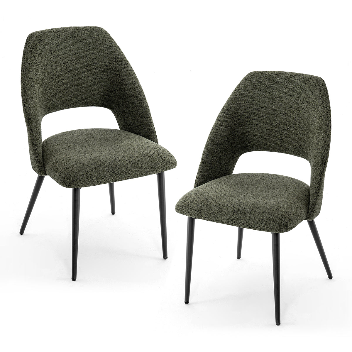 YOUNIKE Dining Chairs Wingback Modern Accent Chair