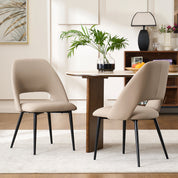 YOUNIKE Dining Chairs Wingback Modern Accent Chair