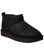 UGG Classic Ultra Mini Suede & Shearling Boot