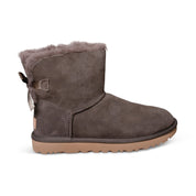 UGG Mini Bailey Bow II Slate Boots - Women's